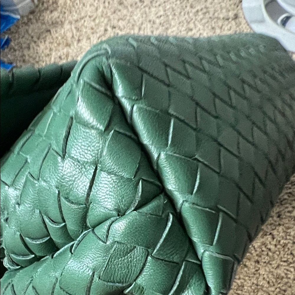3334 Green Bottega crossbody bag - Picture 4 of 8